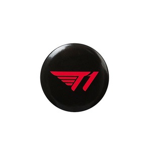 T1 Logo Pin Button